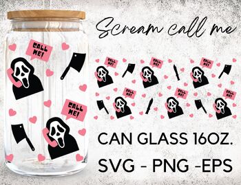 Beer Can Glass SVG Wrap Summer Libby Glass Can Svg Libbey 