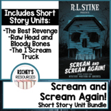 Scream and Scream Again! Short Stories Unit Bundle Digital