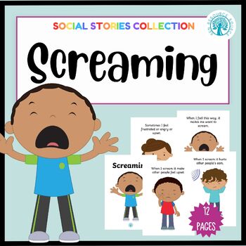 Preview of Screaming Social Story