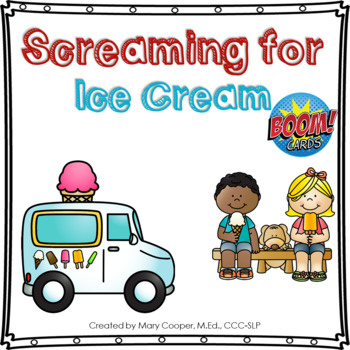 Preview of Screaming for Ice Cream Cooperative Game for Speech Therapy | Boom Edition