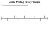 Screen Printing History Timeline