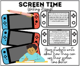 Screen Time | Writing Prompt Assignment | Project ELA Eart