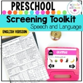 Screening Toolkit for Preschool {Speech and Language} Engl