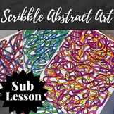 Scribble Marker Abstract Art, Emergency Sub, Early Finishe