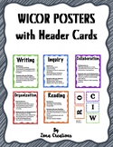 Scribble-themed WICOR Poster Displays