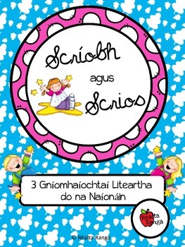 Preview of Scríobh & Scrios - Naíonáin (as Gaeilge) // Write & Wipe - Infants (in Irish)