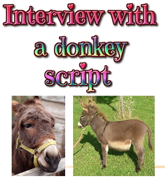 Preview of Script: Interview with Genesis Donkeys