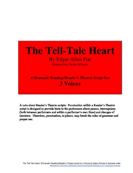 Preview of Script for 3 Voices--The Tell-Tale Heart