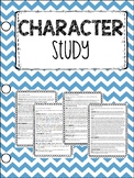 Scripted CHARACTER STUDY Readers Workshop Lesson Plans