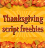 Scripts: 4 Thanksgiving freebies