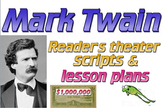 Scripts: Mark Twain reader's theater (2) & lesson plans