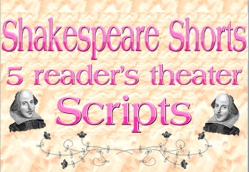 Preview of Scripts: Shakespeare reader's theater (5 scripts)