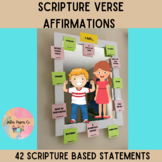 Scripture Based Affirmations Classroom Decoration, I am St