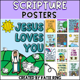 Scripture Christian Classroom Decor Bible Verse Posters fo