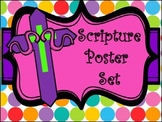Bible Scripture Poster Set