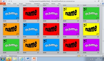 Scrolling Names Random Name Generator Ppt By Dnamite Tpt