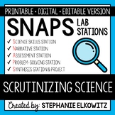 Scrutinizing Science Lab Stations Activity | Printable, Di