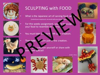 Preview of Sculpting with Food
