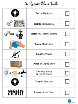 Preview of Sculpture Task Sheet