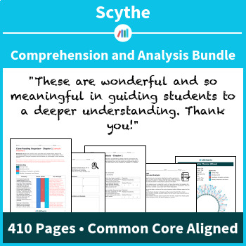 Preview of Scythe — Comprehension and Analysis Bundle | Distance Learning