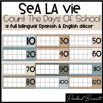 Preview of Se La Vie - Count The Days Of School bundle