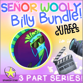 Preview of Señor Wooly Video Guide ✦BUNDLE✦ (Billy La Bufanda Three Part Video Series!)