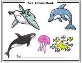 Sea Animal Activity and Art Book