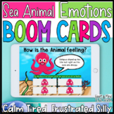 Sea Animal Emotions BOOM cards for distance learning