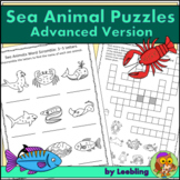 Sea Animal / Ocean Animal Puzzle Activities - Advanced Version