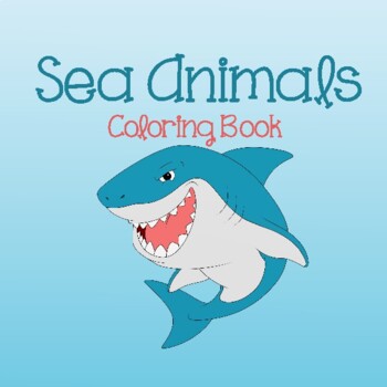 Preview of Sea Animals Coloring Book