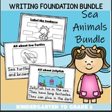 Sea Animals Writing kindergarten First Grade Activity Bundle