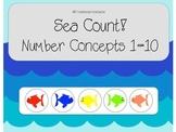 Sea Count 1-10 One Fish, Two Fish, Red Fish, Blue Fish!