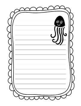 Sea Creature Animal Report & Ocean Writing by Tangled with Teaching