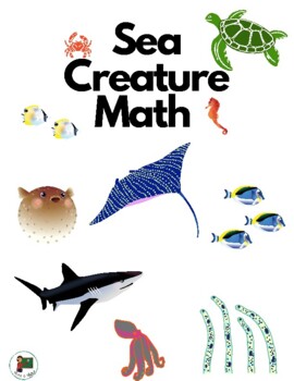 Sea Creature Math Packet in Hawaiian by Plant Pals Kaimuki | TPT