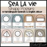 Sea La Vie - 2D and 3D Shape Posters - English & Spanish b