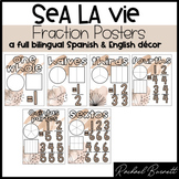 Sea La Vie - Fraction Posters - English & Spanish bundle