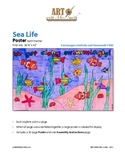 Sea Life Poster with Theme