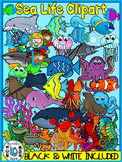 Sea Life, Sea Animals, Ocean Animals Clipart Graphics-171 