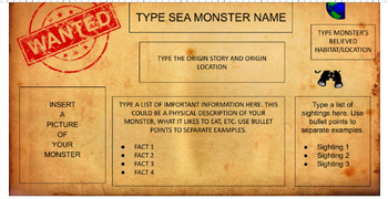 Preview of Sea Monster: Most Wanted Project