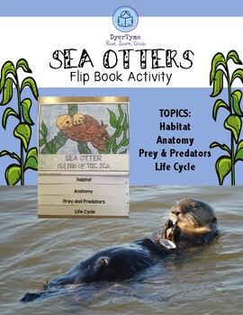 Preview of Sea Otter Flip Book