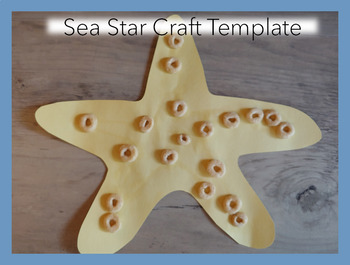 Starfish Craft with Free Template for Kids - A Little Pinch of Perfect