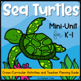 Sea Turtle Activities for Kindergarten and First Grade