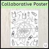 Sea Turtle Collaborative Poster - Ocean Animal Conservatio