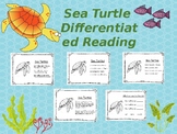 Sea Turtle Differentiated Reading Comprehension Passages
