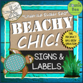 Ocean & Underwater Theme ("Under the Shabby Sea") Signs & 