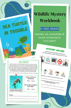 Preview of Sea Turtle in Trouble Mystery