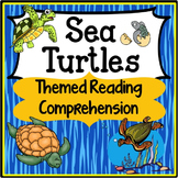 Sea Turtles 3rd Grade Reading Passages with Comprehension 