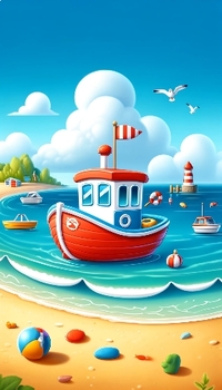 Preview of Seafaring Adventure: Boat Poster