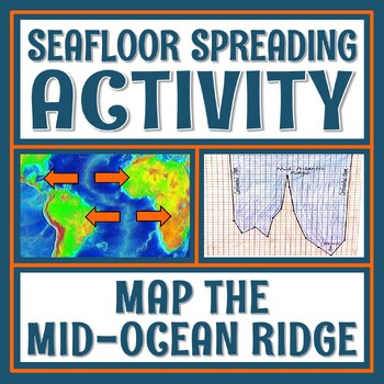 Plate Tectonics Seafloor Spreading Activity Map The Ocean Floor Tpt