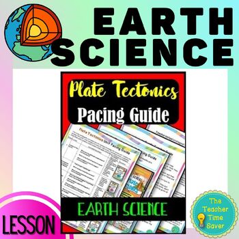 Preview of Plate Tectonics: Seafloor Spreading Pacing Guide Curriculum Map